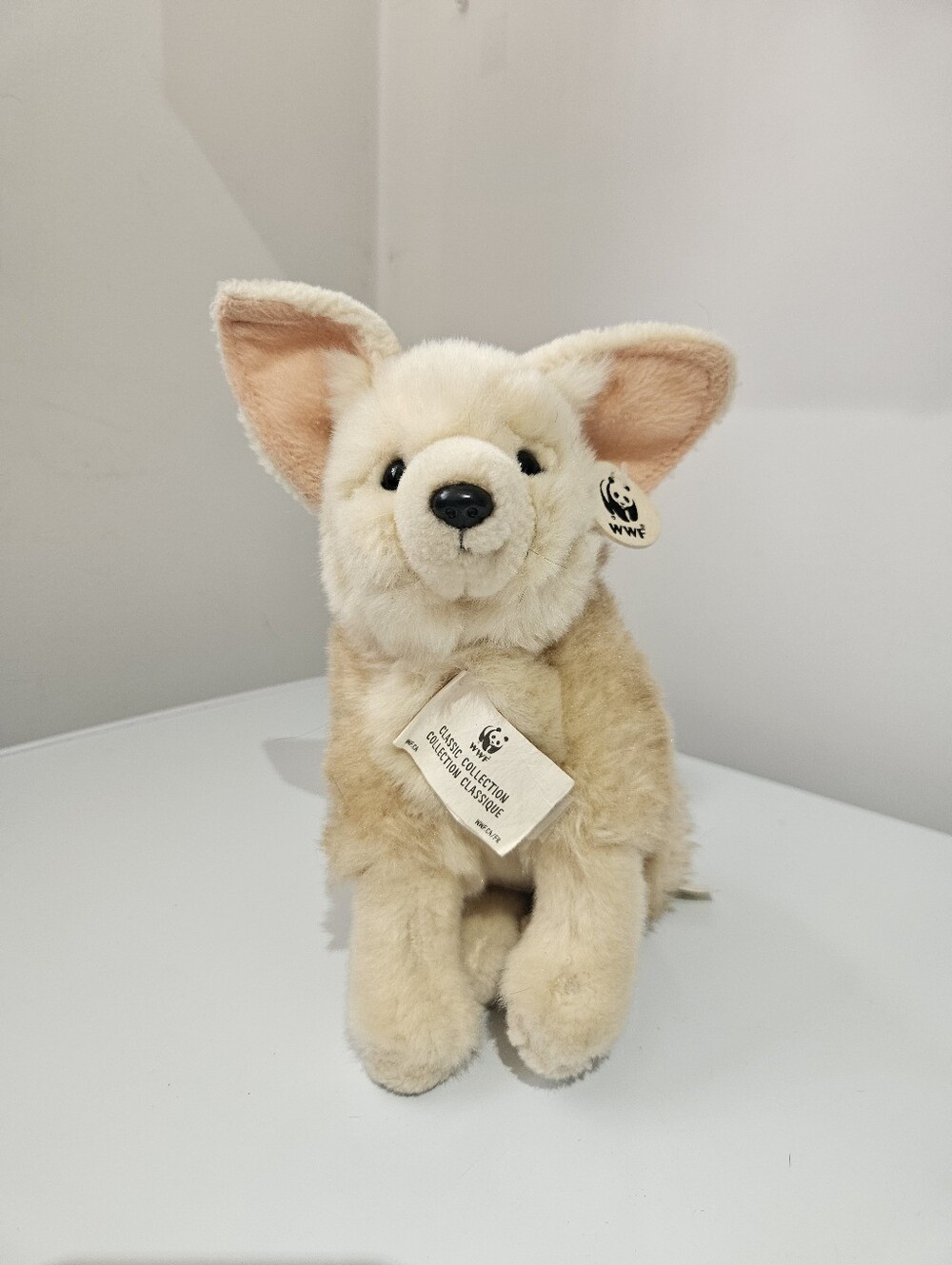 WWF Fennec Fox Plush Stuffy NWT Vintage 1986